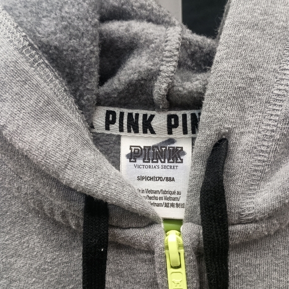 PINK Victoria's Secret Gray Hoodie - Picture 9 of 10